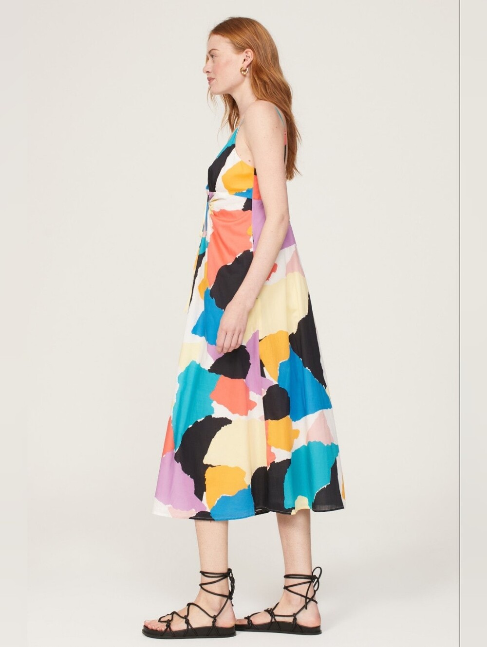 Sabina Rails Colorblock Dress L - Picture 3 of 8